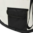 thumbnail image 6 of vidaXL Foldable Dog Playpen with Carrying Bag Black 57.1"x57.1"x24", 6 of 11