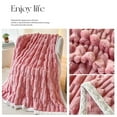 thumbnail image 6 of YIMWNYI Lightweight Cooling Throw Blanket for Couch and Bed, Cozy All Season Breathable Soft Checkered Blanket for Hot Sleepers, Machine Washable, Multiple Colors, 39x59 in, 6 of 6