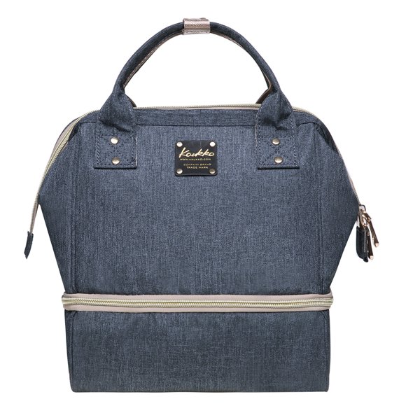 KAUKKO Sac à Dos Multi-Fonction pour Bébé Grande Capacité (08-Gris)