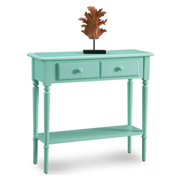 Leick Home Coastal Narrow Hall Stand/Sofa Table with Shelf, Multiple
