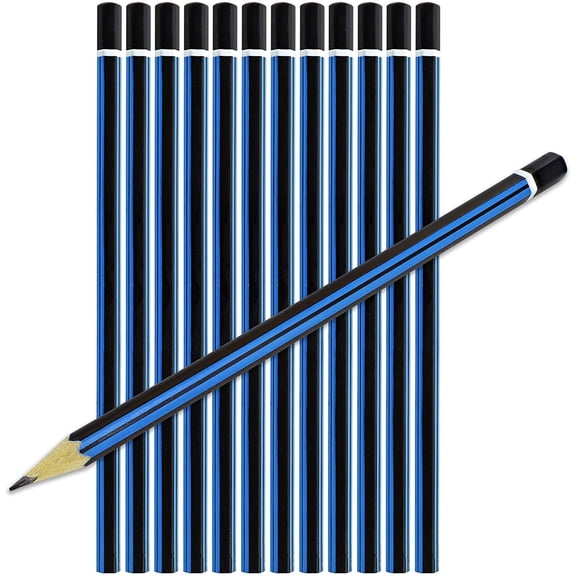 Emraw 2B Pencils for Sketching - Bulk Pack of 24 Pencil