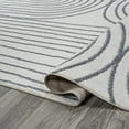 thumbnail image 6 of JONATHAN Y WASHABLE 5 x 8 Area Rug, Doodle Glam Geometric - Cream/Dark Gray, WSH310A-5, 6 of 10