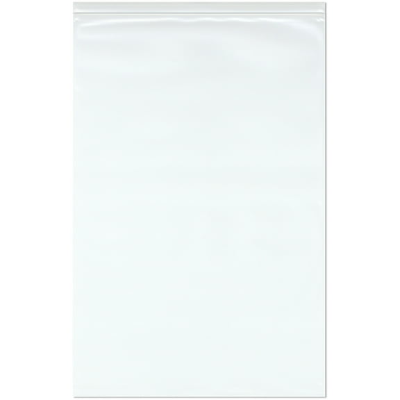 Plymor 20" x 30" (Pack of 50), 4 Mil Heavy Duty Zipper Reclosable Plastic Bags