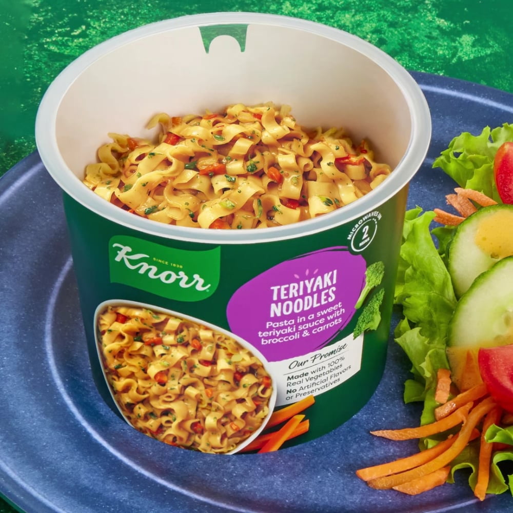 Knorr Pasta Cup Teriyaki Noodles 2.6 oz - 5 Pack
