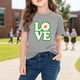 thumbnail image 5 of TaTaai School Season Cute Print Short Sleeve T-Shirt, Valentine's Day Casual Top, Unisex All Season Graphic Tee Gift, 5 of 8