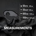 thumbnail image 5 of Oakley OO9343 M2 Frame XL Irregular Shaped Non-Polarized Sunglasses for Men - Includes Official Eyewear Kit - Polished Black Frame with Grey Lens, 5 of 6