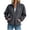 Dark Gray #06, variant on Womens Quarter Zip Pullover Oversized Corduroy Jacket Fll Winter Casual Sweatshirt Hoodies with Pockets S