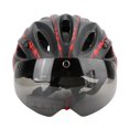 thumbnail image 3 of Casco de ciclismo para bicicleta, casco de protección integral EPS, casco de seguridad para carretera de montaña con gafas, 3 of 14