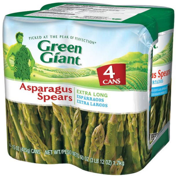 Green Giant Asparagus Spears 4/15 Ounce cans