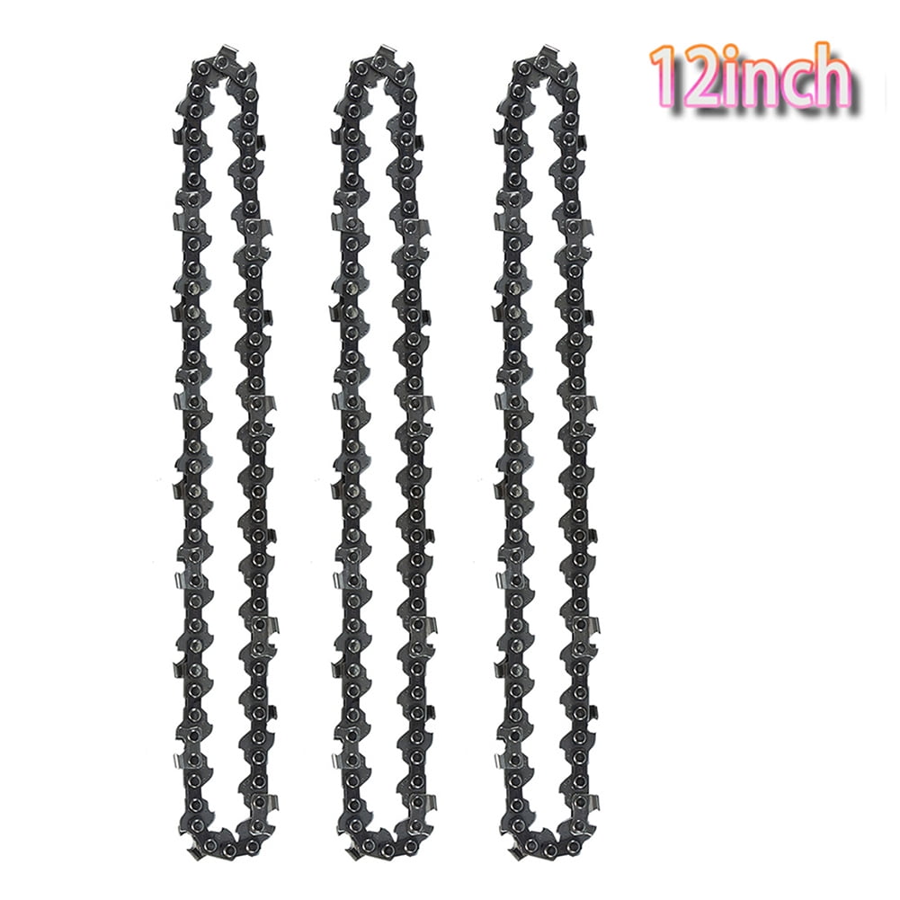 Landgoo 3Pack 12 Inch Chainsaw Chain 3/8" Pitch 0.050"Gauge 45 DRIVE