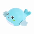 thumbnail image 2 of Baby bath water toy - Wind-up Bath Toy, Windup Swimming Tub Toy for Kids Floating Water Toy Bahtub Toy for Toddlers (light Blue), 2 of 3