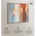 thumbnail image 3 of Coastal Rust I Canvas Boho Golden Art by Art Remedy, Silver Frame, 40 x 40, 3 of 7
