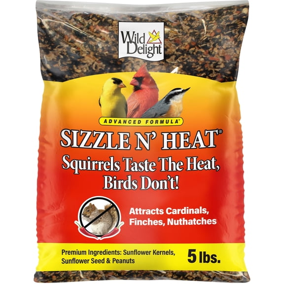 Wild Delight Advanced Formula Sizzle N Heat Wild Bird Seed 5 lb