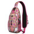 thumbnail image 1 of Sac à Dos Mandala Boho Chic avec Motif Floral Paisley, Sac de Jour Léger et Durable, Bandoulière Réglable, Multiples Compartiments pour Voyages et Promenades en Ville, 1 of 6