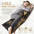 thumbnail image 7 of Vsdgher Bald Eagle Soldier Body Pillow Cover, Pillowcases with Hidden Zipper Breathable Long Pillow Case (Pillows are not included,20x54 inch), 7 of 7