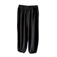 thumbnail image 6 of Busydd Unisex Baby Pants 12 Months-10 Years Fashion Solid Color Toddler Boys Girls Pants Elastic Waist and Bottom Casual Pajamas Pants Comfy Baby Toddler Little Girls' Pants with Pockets, 6 of 6