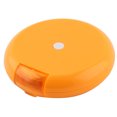 thumbnail image 4 of Unique Bargains Household Cute Fruit Style Button Rotate Weekly Medicine Pill Box Case Orange, 4 of 4