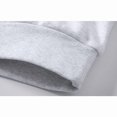 thumbnail image 4 of Hoodies for Men Half Zip Up Hoodie Drop Shoulder Casual Long Sleeve Pullover Solid Sweatshirt, 4 of 9