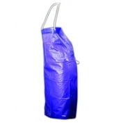 Ansell CPP 56-001 Regular-Duty Classic Blue Vinyl Apron, Each