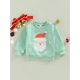 thumbnail image 4 of Douhoow Baby Girls Boys Sweatshirt Toddler Christmas Santa Pullover Autumn Tops,0-3Y, 4 of 8