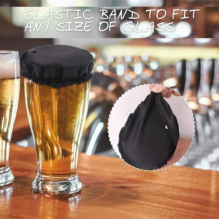 Drink Protection Cover | 100% Silicone and Reusable, Perfect for Parties,  Bars or Clubs, Fits All Cup Sizes | Stop Worrying About Beverage Safety (6