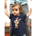 thumbnail image 2 of Happy Bunny T-Shirt Infant -Image by Shutterstock,  24 Months, 2 of 4