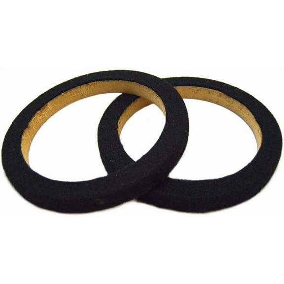 Nippon Power 8" Wood Speaker Ring with Black Carpet 1 Pair