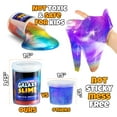 thumbnail image 3 of Galaxy Slime Party Favors for Kids  - (15 Pack) Rainbow Slime Putty in Assorted Neon Colors, Premade Marble  Space Slime Bulk, Non-Sticky, Great Classroom Reward, Party Supplies, 3 of 7