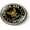 Metal Bezel, variant on [Officially Licensed Product] - U.S. Navy Vietnam ERA Veteran 3D Domed CAR Emblem Badge Sticker Round