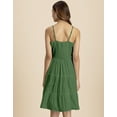 thumbnail image 4 of Moomaya, Knee Length Cotton Dress, Tiered, Casual Cute Summer Dress, 4 of 8