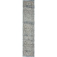 thumbnail image 3 of Nourison Concerto Persian Ivory Blue 2'2" x 10' Area Rug, (2x10), 3 of 8