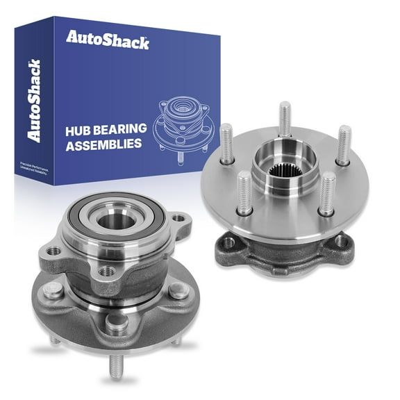 AutoShack Front Wheel Hub Bearing Assemblies with ABS| Replacement for 2018-2022 Toyota Camry | 2-PC