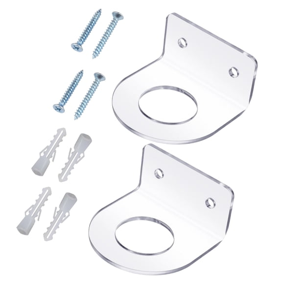 2pcs Wall Mounted Tennis Racket Holder Sports Space Efficient Equipment Hanger