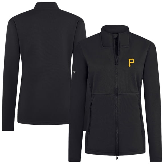 Women's Levelwear Black Pittsburgh Pirates Driven Insignia 2.0 Full-Zip Jacket