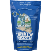 Celtic Sea Salt Light Grey Coarse Sea Salt, 16 oz Bag