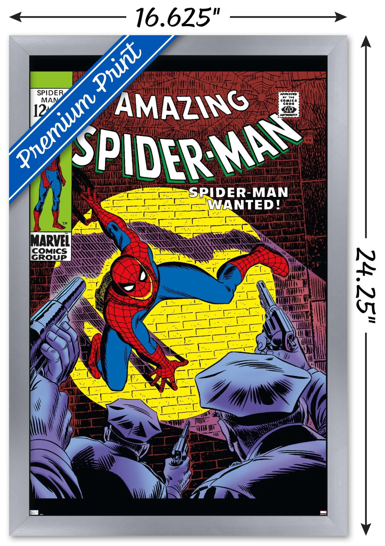 Marvel Comics - Amazing Spider-Man #70 Wall Poster, 14.725" x 22.375" Framed