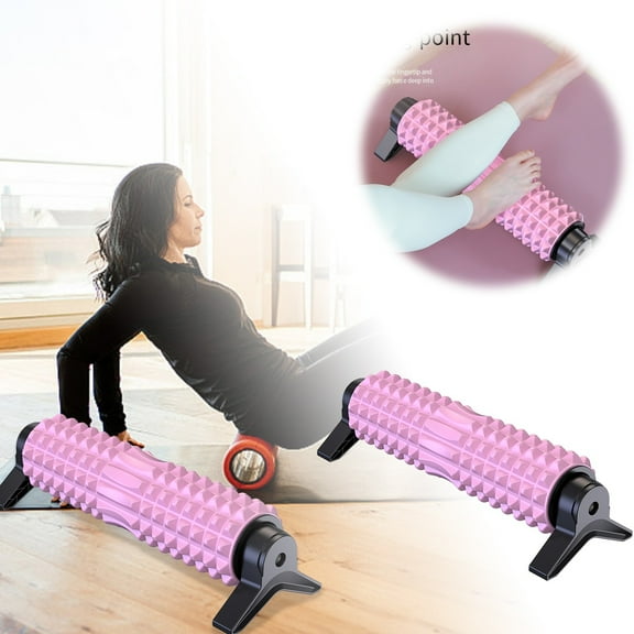 Fitness & Yoga Adjustable Triangular Support Foam Roller for Muscle Relaxation Beginner Stretching Bar Durable EVA 500KG Capacity Includes Storage Bag