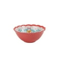 thumbnail image 2 of The Pioneer Woman Happy Hibiscus Melamine Salad Set 7pcs, 2 of 8