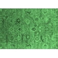 thumbnail image 1 of Ahgly Company Indoor Rectangle Oriental Emerald Green Industrial Area Rugs, 4' x 6', 1 of 4