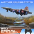 thumbnail image 4 of Kivdit RC Plane with 2 Batteries,2.4GHz Remote Control Airplane with Light for Kids Adults Beginners, 4 of 10