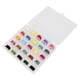 thumbnail image 1 of Herramientas de costura, 25 colores, piezas de máquina de coser de poliéster, hilo de bobina, experiencia incomparable Jadeshay  A, 1 of 8