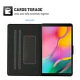 thumbnail image 4 of Dteck Folio Case for Samsung Galaxy Tab A7 10.4 inch (2020), Slim Fit Book Cover Design Multi-Angle Stand PU Leather Case Cover for Galaxy Tab A7 10.4" SM-T500 T505, Black, 4 of 6