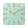 thumbnail image 5 of Pastel Green Wall Clock Battery Operated Silent Non-Ticking Bedroom Office Kitchen Home School Decor 7.8"(Black), 5 of 10