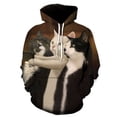 thumbnail image 3 of Sudadera con capucha con diseño de gato en 3D para hombre y mujer, sudadera con capucha para niño y niña, sudadera con capucha de animales, ropa de calle, jerséis para hombre, 3 of 5