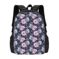 thumbnail image 3 of Balery Flowers Backpack for Men and Women - Durable 600D Oxford Cloth -Large Capacity, Water-Resistant School, Travel, and Hiking Bag, 3 of 9