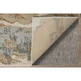 thumbnail image 6 of Feizy Aura Modern Watercolor, Gray/Ivory/Gold, 3'11" x 6' Accent Rug Easy Care Stain Resistant Fade Resistant Casual Abstract Floor Rug for Living room Bedroom, 6 of 11
