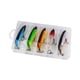 thumbnail image 2 of 5 piezas señuelos duros señuelos accesorios para equipos regalos de pesca de lubinas de lubina cebos de pesca para trucha de bagre, 2 of 9