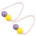 thumbnail image 1 of Drape Tie Backs Magnetic: 2PCS Decorative Drape Weave Holders Drapery Holdbacks, 1 of 10