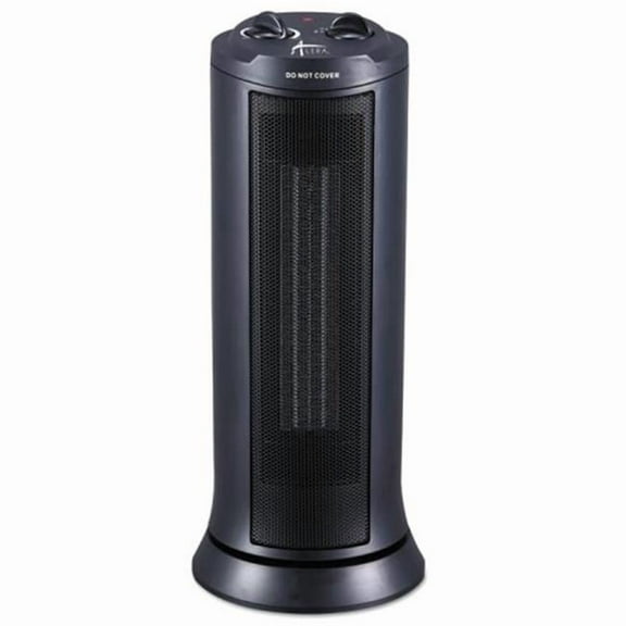 AL  Mini Tower Ceramic Heater - Black
