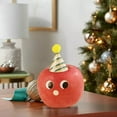thumbnail image 4 of Mini Christmas Decoration Set Paper Apple Hat Craft Kit With Stickers Glue And Hair Balls For Festive Holiday DIY, 4 of 6
